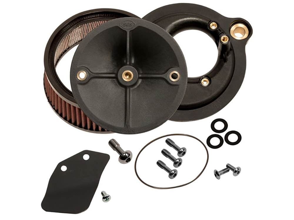 Stealth Air Cleaner Kit with High Flow Element. Fits Touring 2017-2024 & Softail 2018-2024