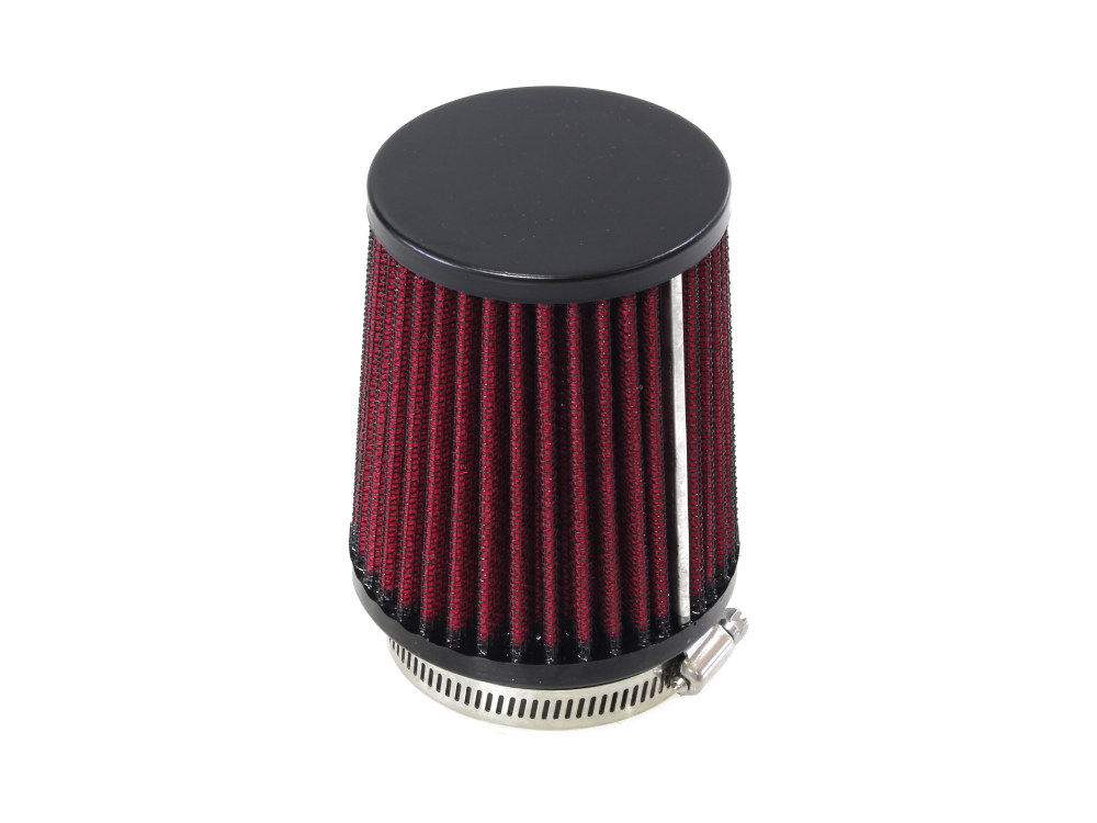 Air Filter Element - Red. Fits S&S Tuned Induction System.