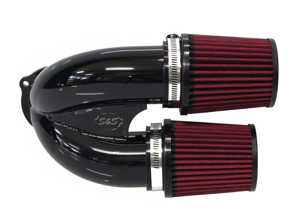 Tuned Induction Air Cleaner Kit – Gloss Black. Fits Twin Cam 2008-2017 with Throttle-by-Wire.