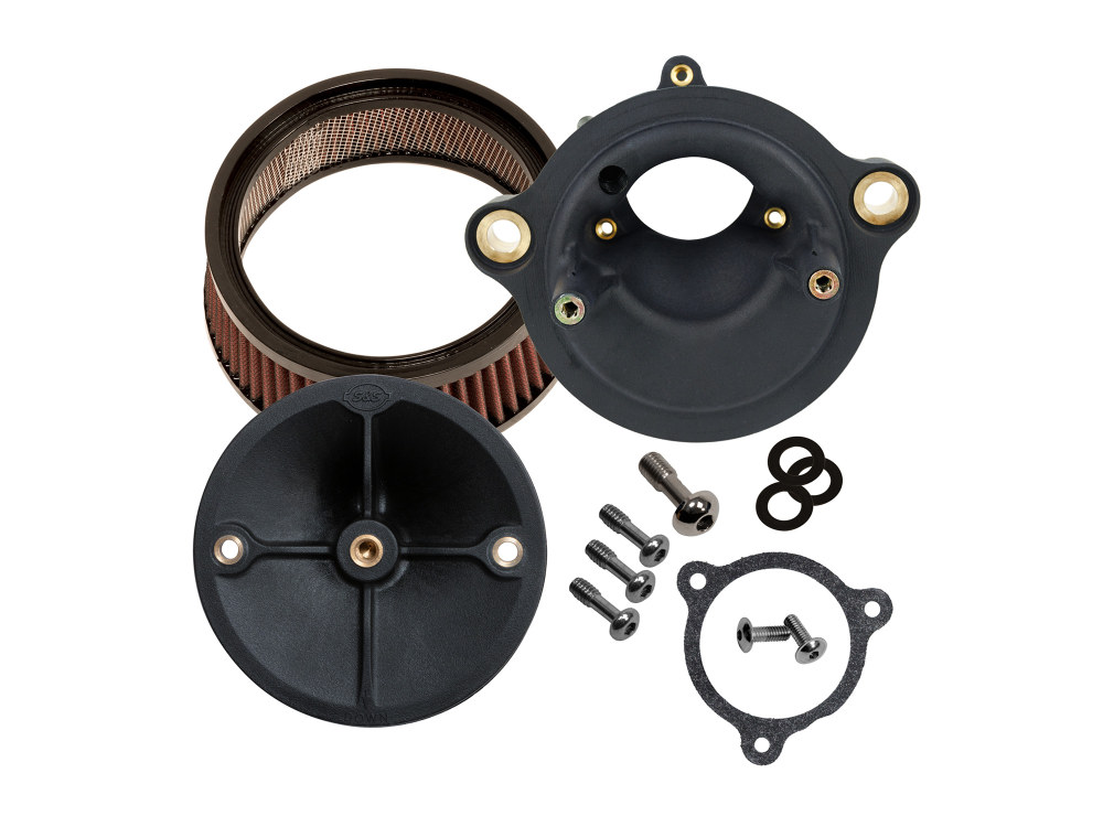 Stealth Air Cleaner Kit with High Flow Element. Fits Milwaukee-Eight 2023up with Variable Valve Timing