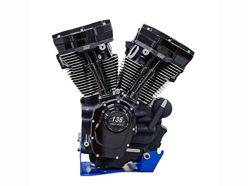 136ci Milwaukee Eight Engine – Black Edition. Fits Touring 2017-2023