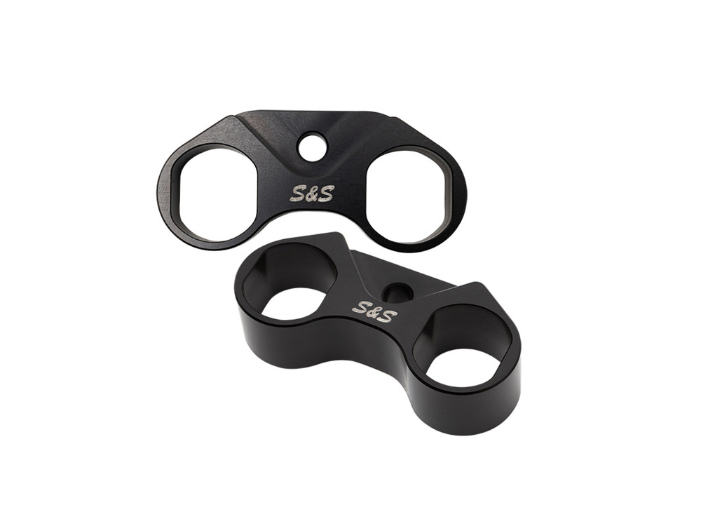 Lifter Cuffs - Black. Fits Sportster 2006-2021