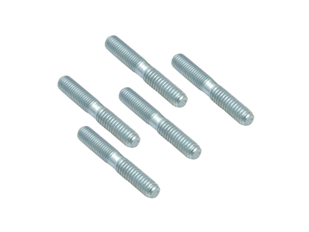 Exhaust Port Studs - Pack of 5. Fits Big Twin 1984up & Sportster 1986-2021.