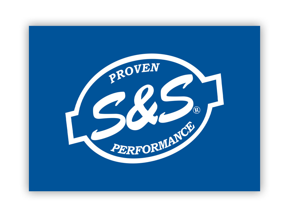 S&S Cycle Vinyl Logo Banner.