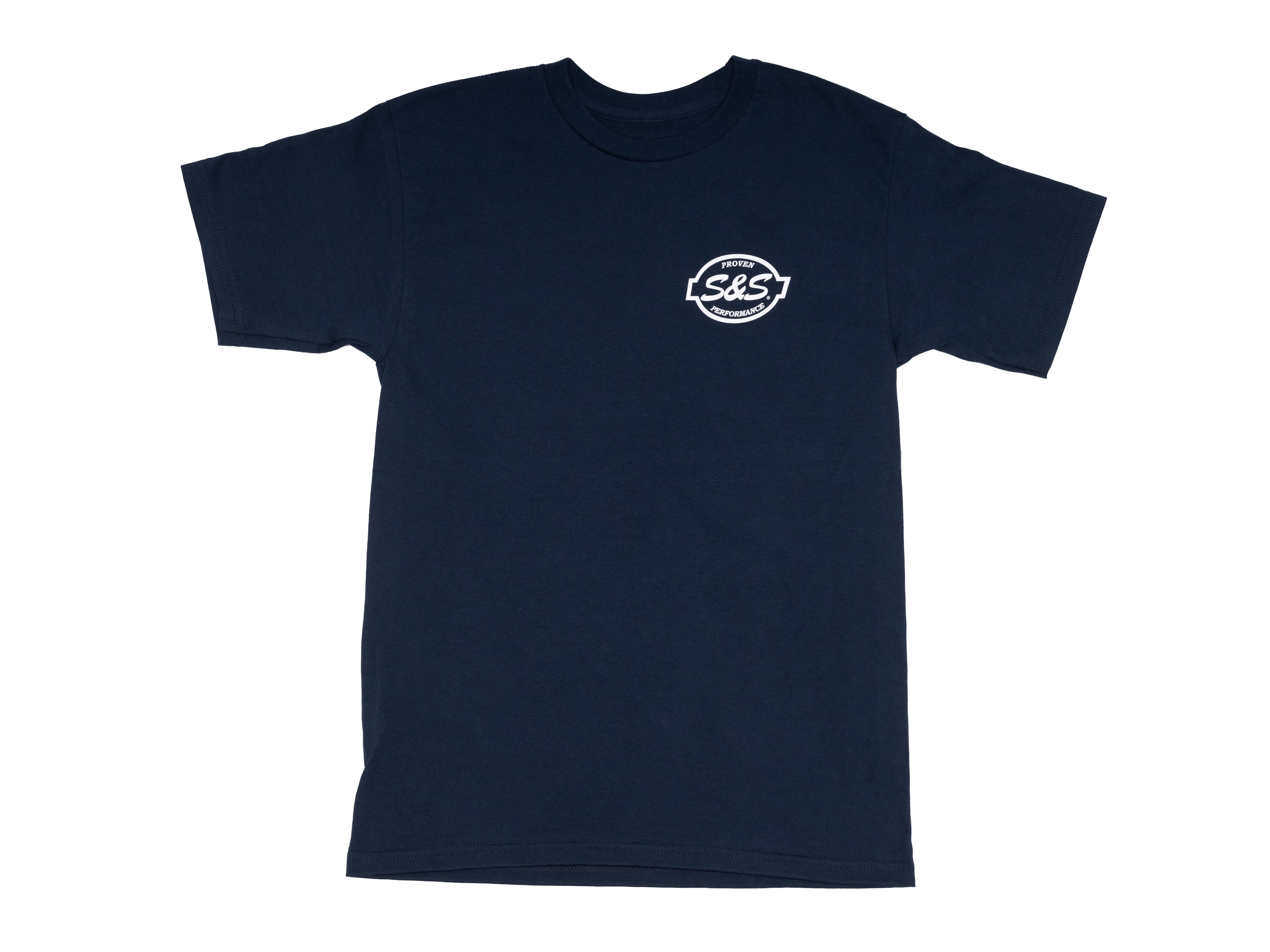 S&S Cycle Performance Parts Navy T-Shirt - 2X-Large.