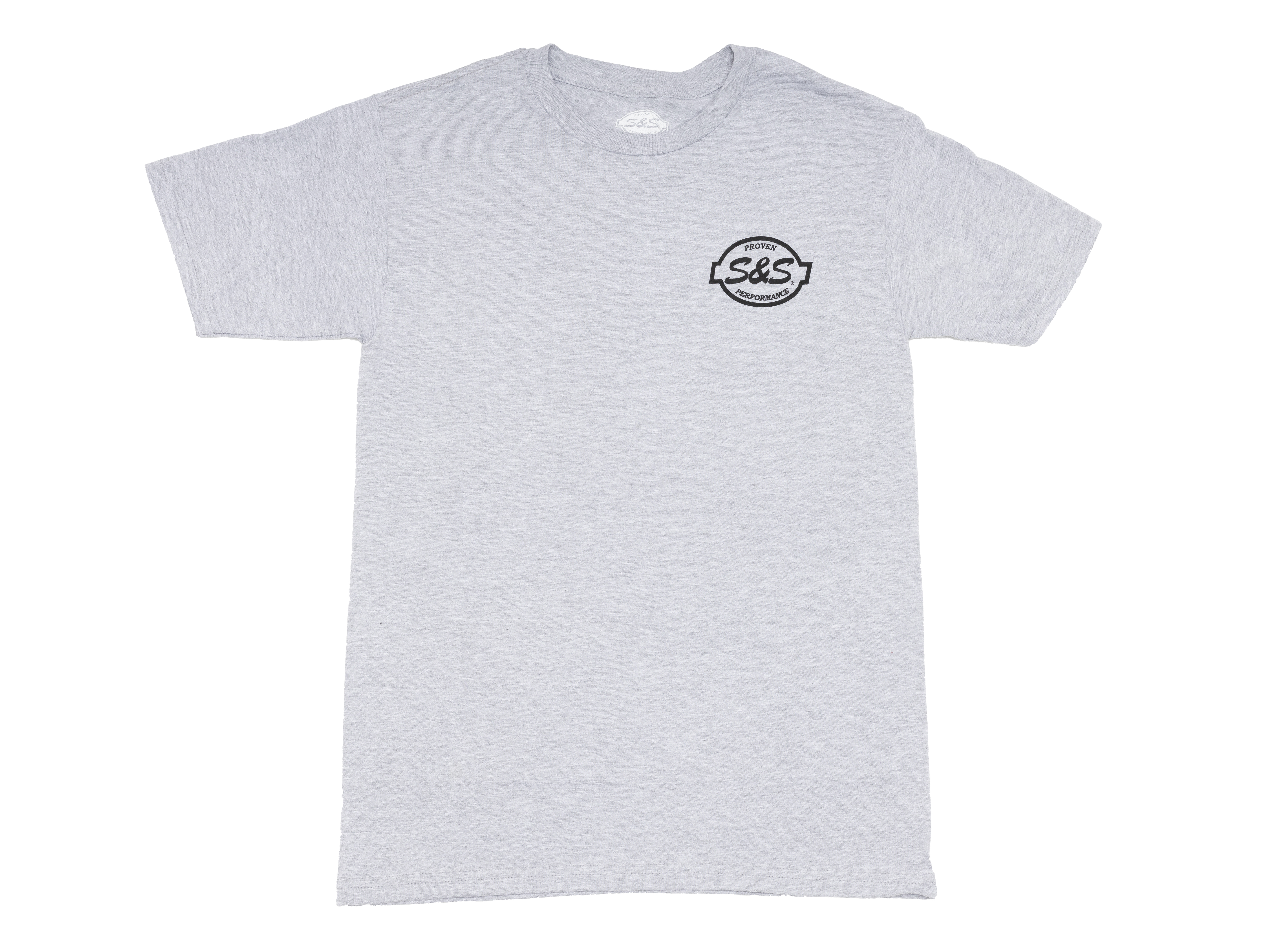S&S Cycle Stroker Power Grey T-Shirt - Medium.