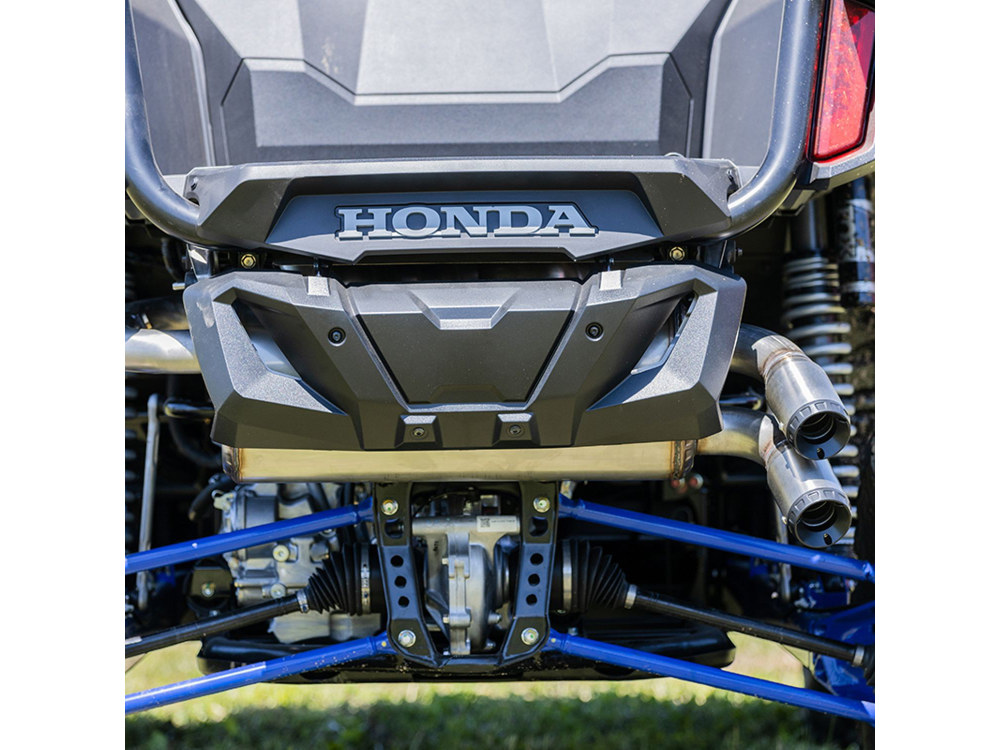 Power Tune XTO UTV Exhaust - Stainless Steel with Race Muffler. Fits Honda Talon 2019up.