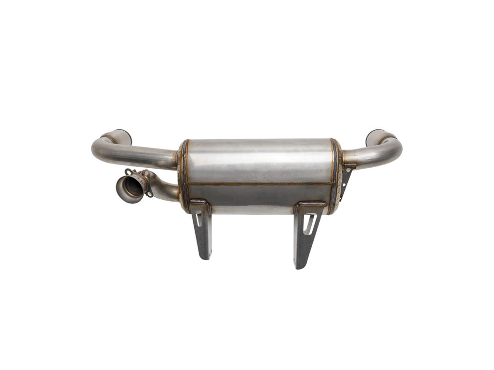 Power Tune XTO UTV Exhaust - Stainless Steel with Race Muffler. Fits Can-am Maverick X3 2017up
