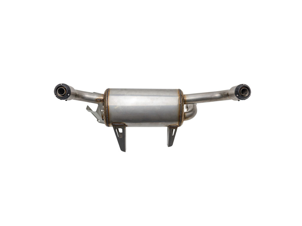Power Tune XTO UTV Exhaust - Stainless Steel with Race Muffler. Fits Can-am Maverick X3 2017up