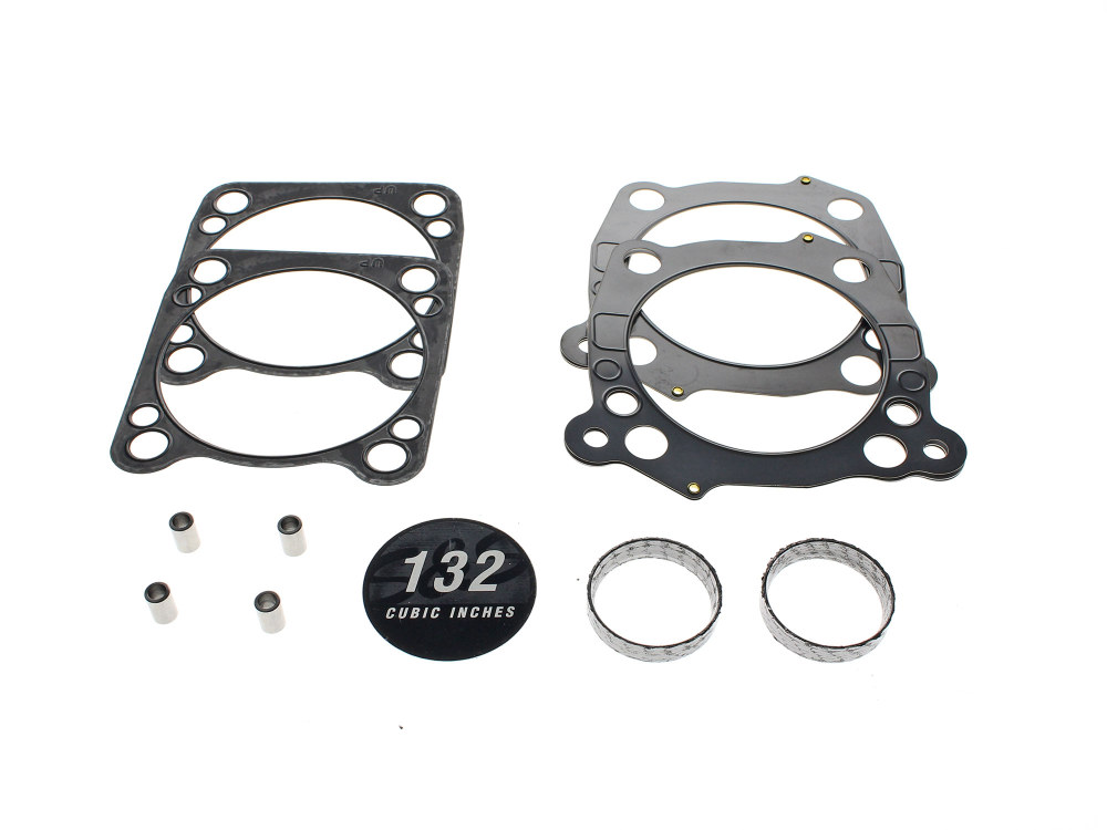 Top End Gasket Kit. Fits Milwaukee-Eight 2017up with 4.320in. Bore & 132ci Cam Cover Badge