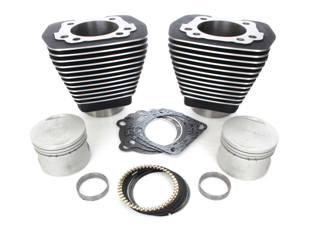 OEM Replacement Cylinder Kit – Black. Fits Big Twin 1984-1999.
