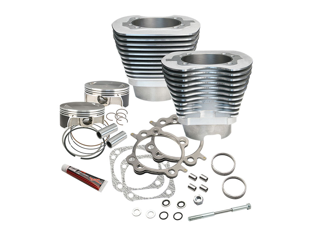 117ci Big Bore Kit - Silver. Fits Twin Cam 2007-2017