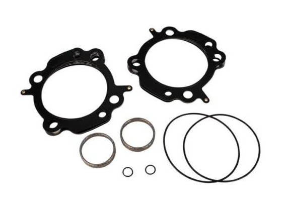 Head & Base Gasket Kit. Fits Air & Water Cooled Twin Cam Engines with S&S 97ci, 98ci, 106ci or 107ci Big Bore Kits.