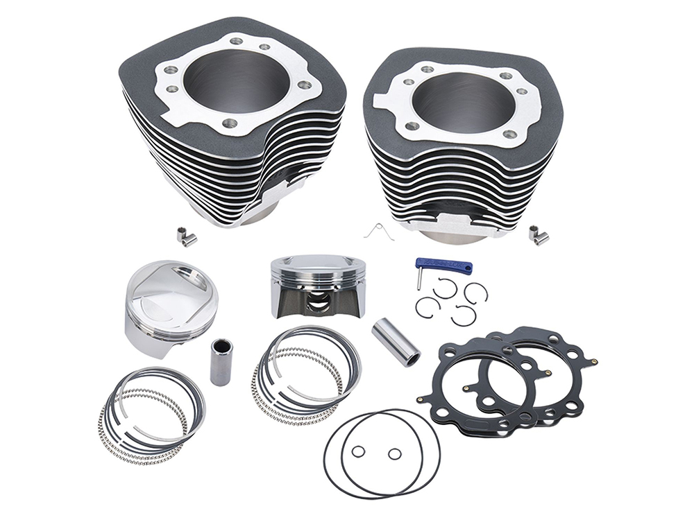 98ci Big Bore Kit - Black. Fits Twin Cam 1999-2006