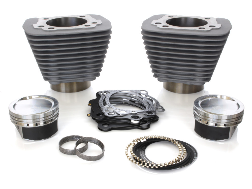 1200cc Big Bore Kit – Silver. Fits Sportster 1986-2021 with 883cc Engine.