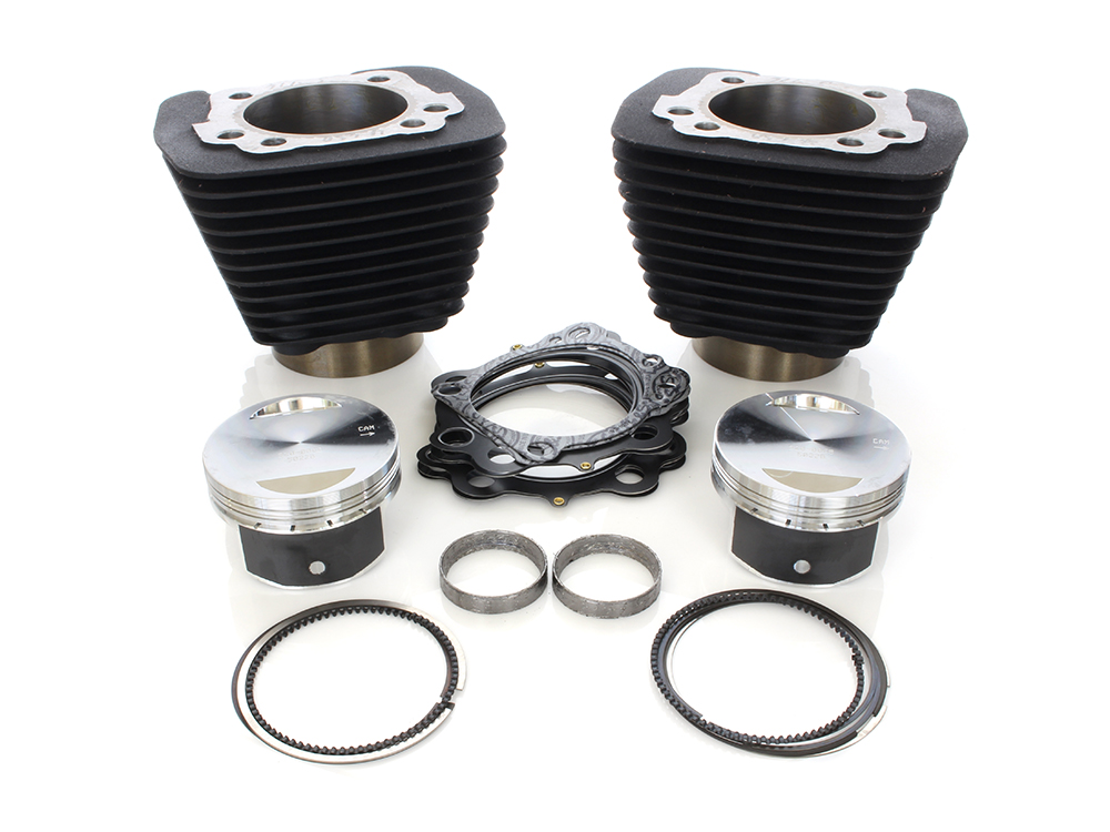 1250cc Big Bore Kit - Black. Fits Sportster 1986-2021