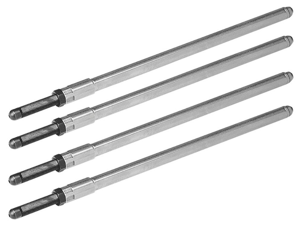 Time-Saver Adjustable Pushrods. Fits Twin Cam 1999-2017.