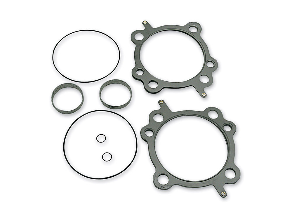 Head & Base Gasket Kit. Fits Air & Water Cooled Twin Cam Engines fitted with S&S 100 & 110ci 4in. Big Bore Kit.