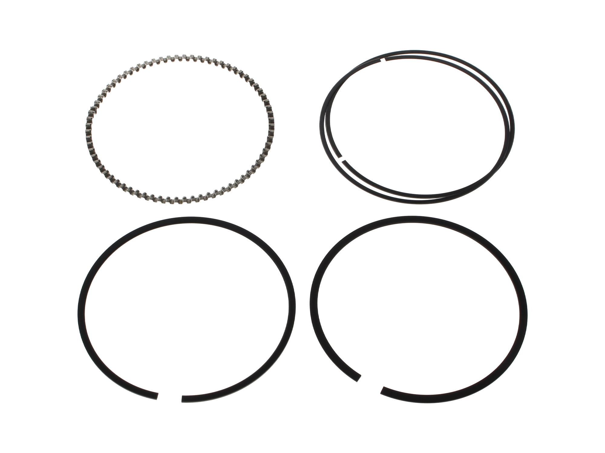 Standard Piston Ring Set - Sold Per Piston. Fits Twin Cam 2007-2017 with 4in. Bore & 110in. S&S Big Bore Cylinder Kit.