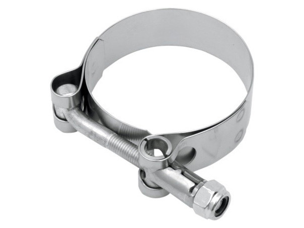 T-Bolt Band Clamp; 2.5in. S/SteelMufller Inlet