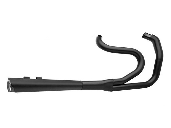 SuperMeg 2-into-1 Exhaust – Black. Fits Sportster 2014-2021