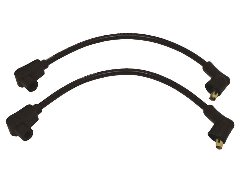 8mm Spark Plug Wire Set – Black. Fits FXR 1982-2000.