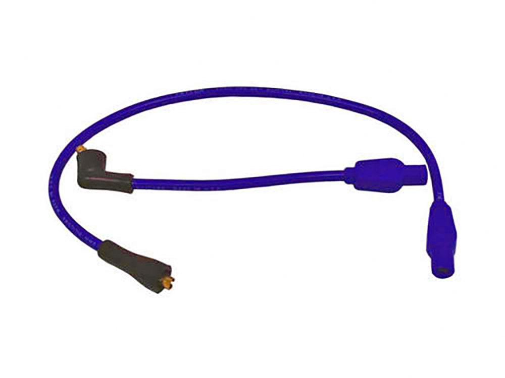 8mm Spark Plug Wire Set - Blue. Fits Touring 1980-1998 and Sportster 1986-2003.