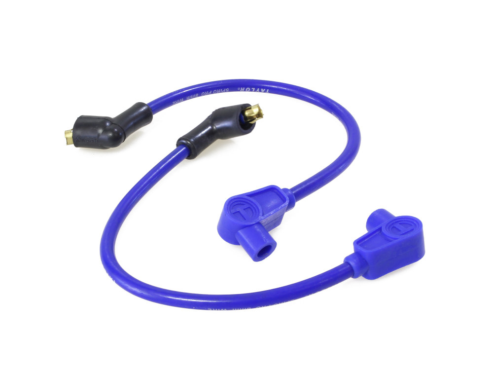 8mm Spark Plug Wire Set – Blue. Fits FXR 1982-2000.
