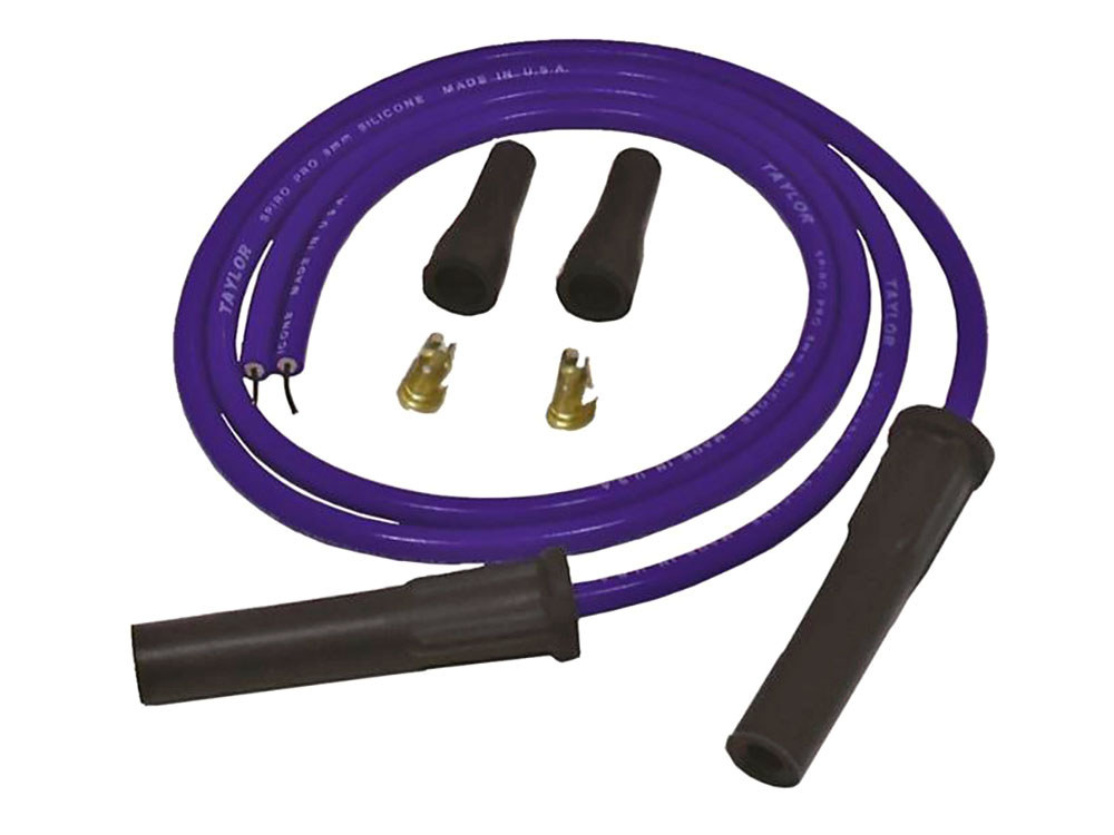 8mm 36in. Universal Spark Plug Wire Set – Blue. Fits Evolution Style Engines.