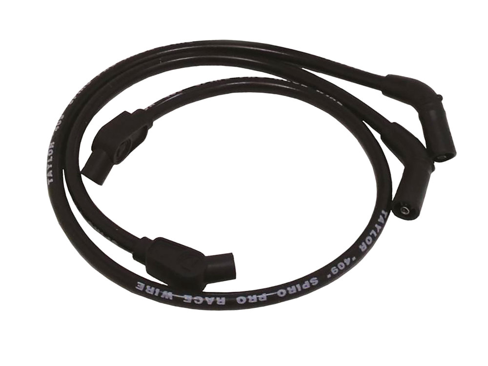 10.4mm Spark Plug Wire Set – Black. Fits Touring 2009-2016.