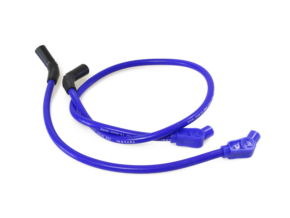 10.4mm Spark Plug Wire Set – Blue. Fits Touring 2009-2016.