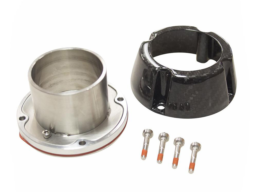 Comp-S Exhaust Screwed Refresh Kit - End Cap, Sleeve, Back Plate, Hardware