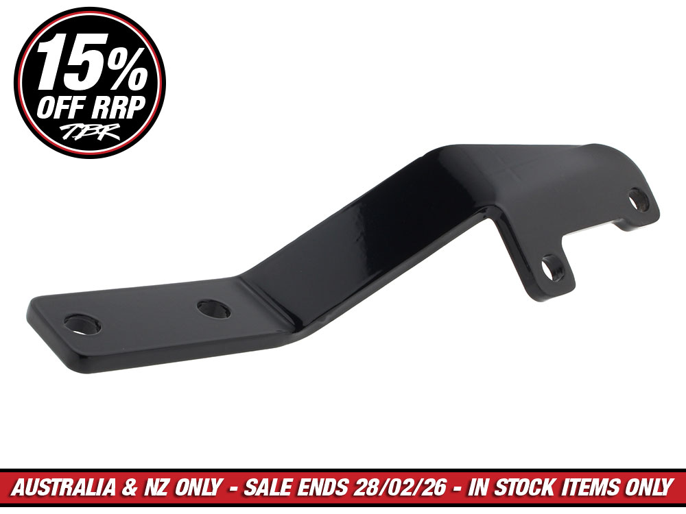 Two Brothers Muffler Mounting Bracket. Fits Dyna 2006-2017 & Softail 2018up Gen II & Comp-S Systems.