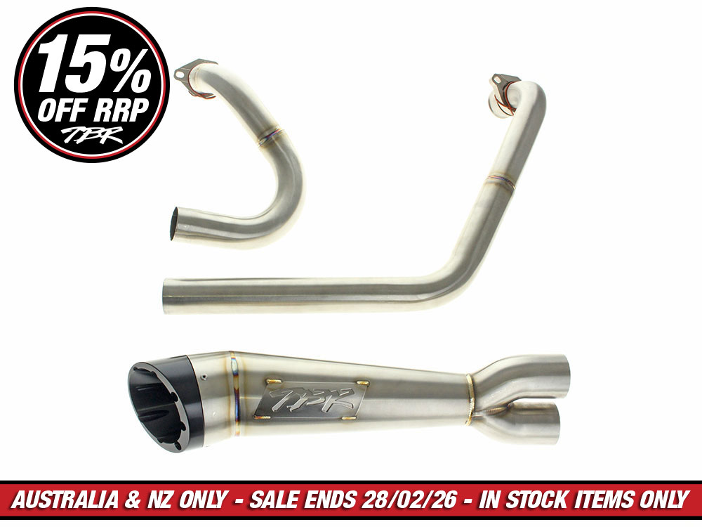 Shorty Turnout 2-into-1 Exhaust - Stainless Steel. Fits Indian Challenger 2020up