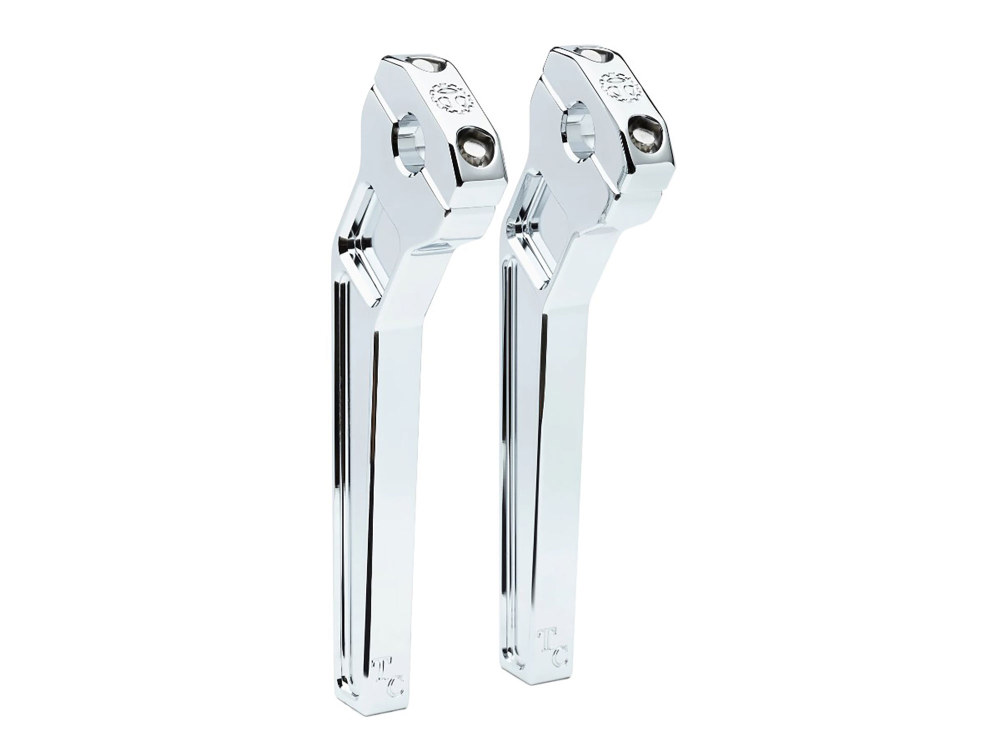 10in. Pullback Two Piece Riser Kit - Chrome. Fits 1-1/8in. Handlebar.