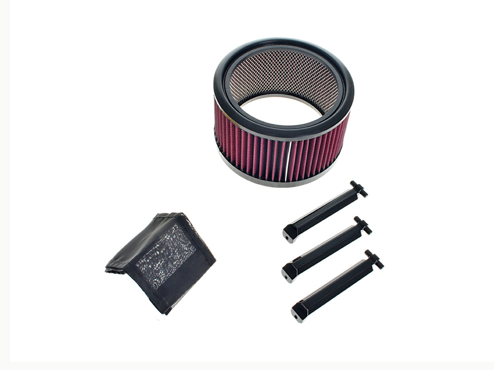 Big Power Filter Kit - Gloss Black. Fits Assault Charge Air Cleaners.