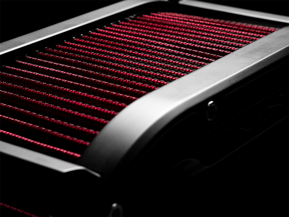 Trask Performance Big Papi Air Cleaner Kit – Reverse Cut Black. Fits Touring 2017-2024 & Softail 2018-2024