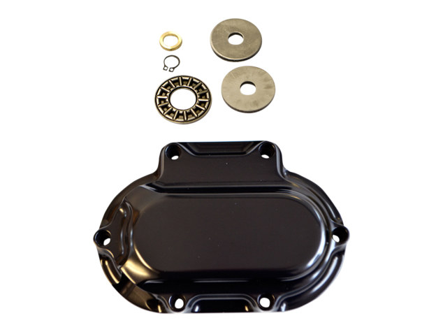 Hydraulic Clutch Cover – Gloss Black. Fits Softail 2007up, Dyna 2006-2017 & Touring 2007-2013.