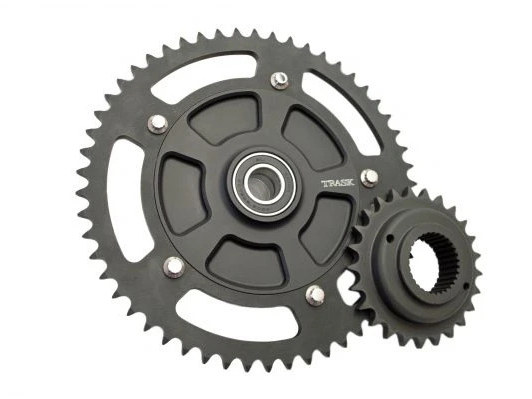 FLH Cush Drive Chain Conversion Kit with 54 Teeth Sprocket. Fits Touring 2009up.