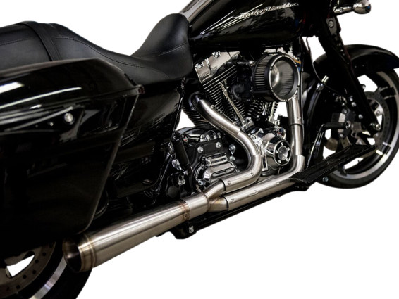 Assault 2-into-1 Exhaust - Stainless Steel. Fits Touring 2007-2016.
