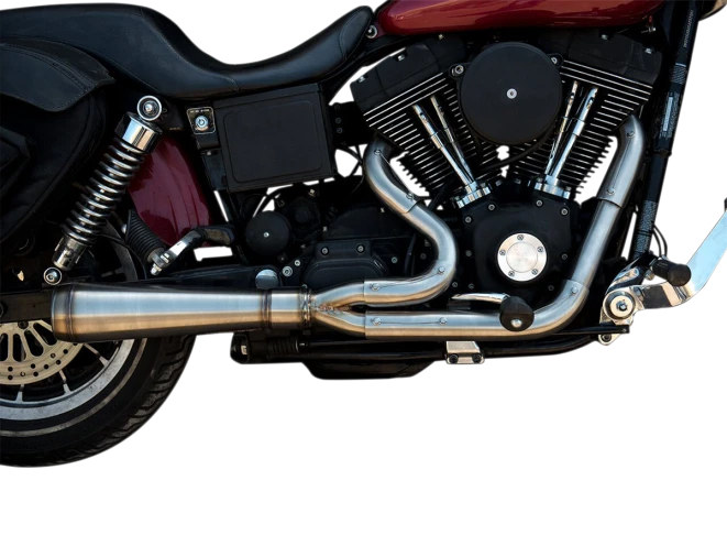 Assault 2-into-1 Exhaust - Stainless Steel. Fits Softail 2018up.