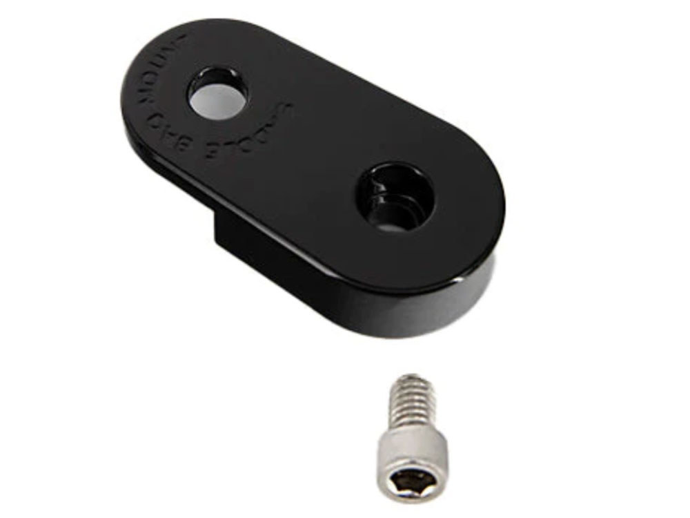 Saddlebag Support Bracket Kit. Fits Sport Glide & Heritage Softail Classic 2018-2024 & Low Rider ST 2022-2024 Running Trask Assault Exhaust Pipes.