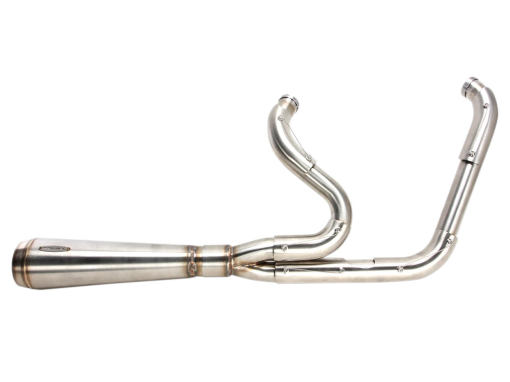Assault 2-into-1 Exhaust – Stainless Steel. Fits Softail 2018up.