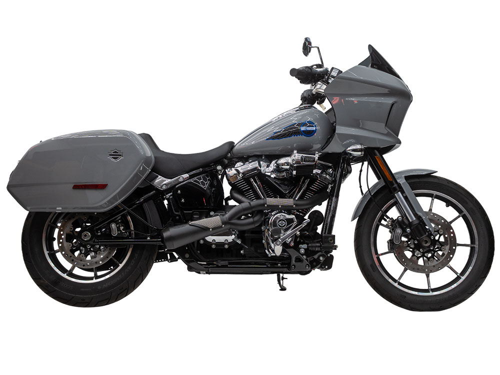 Big Sexy Performance 2-into-1 Exhaust - Black. Fits Heritage Classic and Low Rider ST 2025up