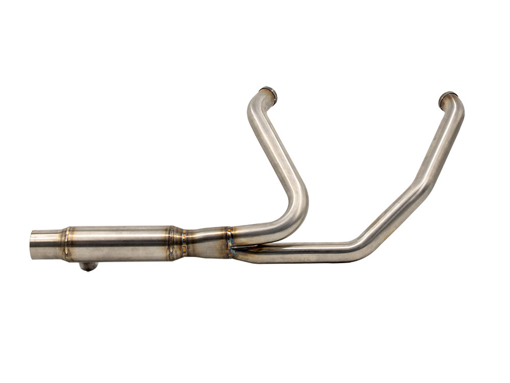 Hide-Away Performance Headers with 2.5in. Collector - Stainless Steel. Fits Touring 2017up
