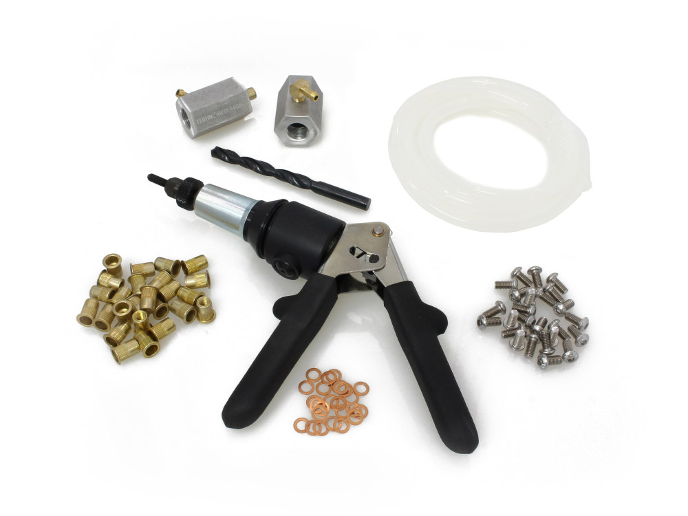 o2 Installation Rivet Kit, with hydraulic gun
