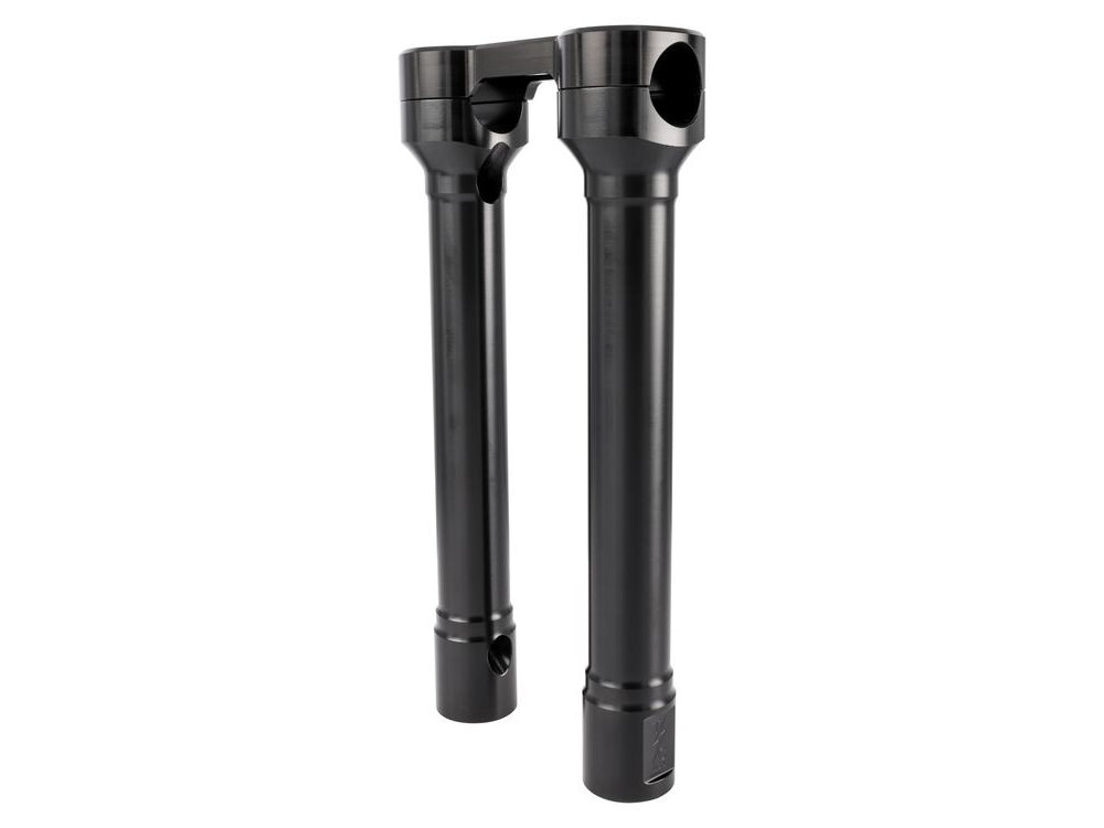 10in. Hole Shot Risers - Black. Fits 1in. Handlebar