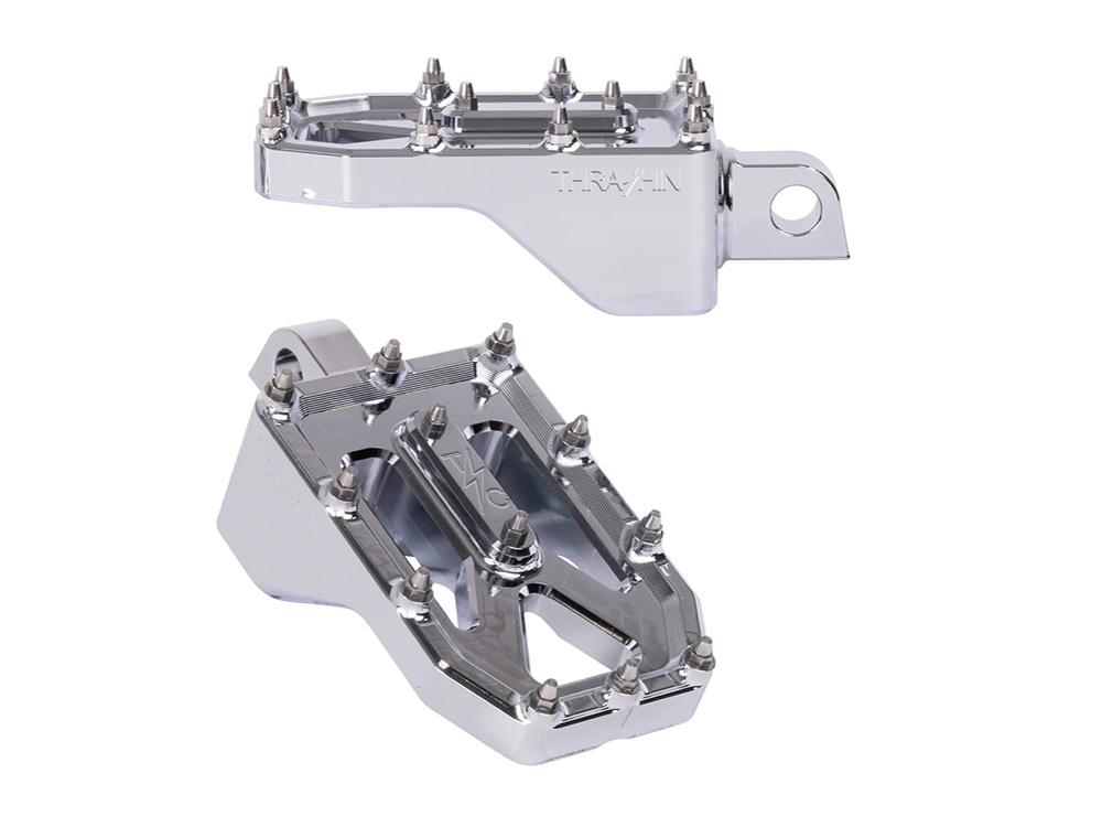 Aggressor Footpegs - Chrome.