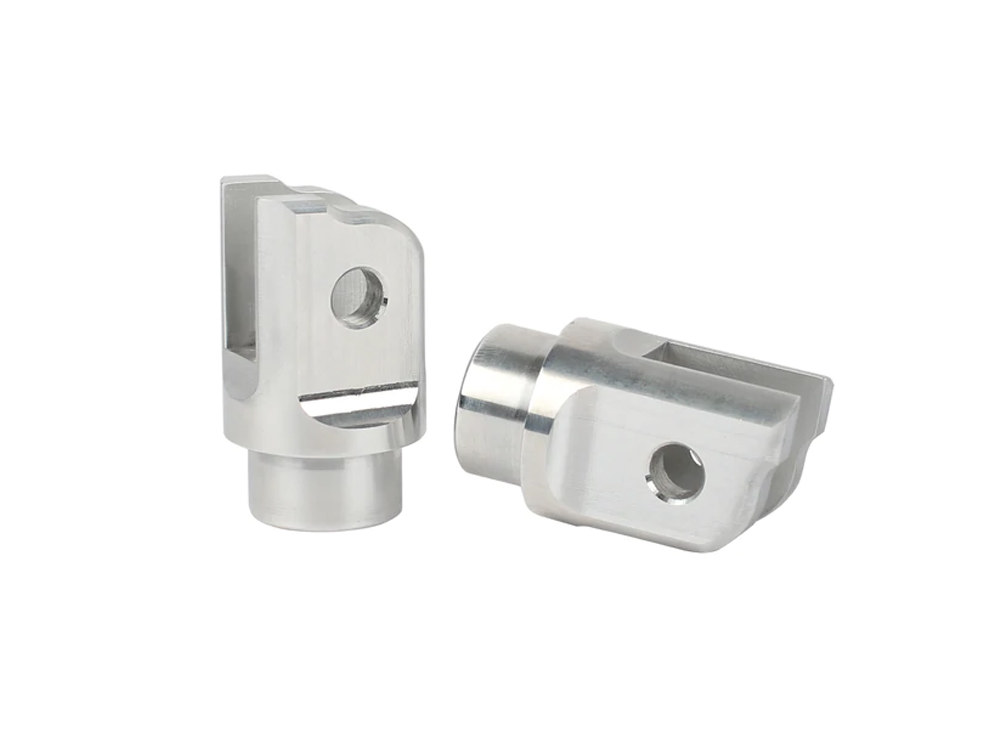 Thrashin Front Footpeg Mounts - Raw. Fits Softail 2018up, RA1250'21up, RH1250'21up, ELW'20up.