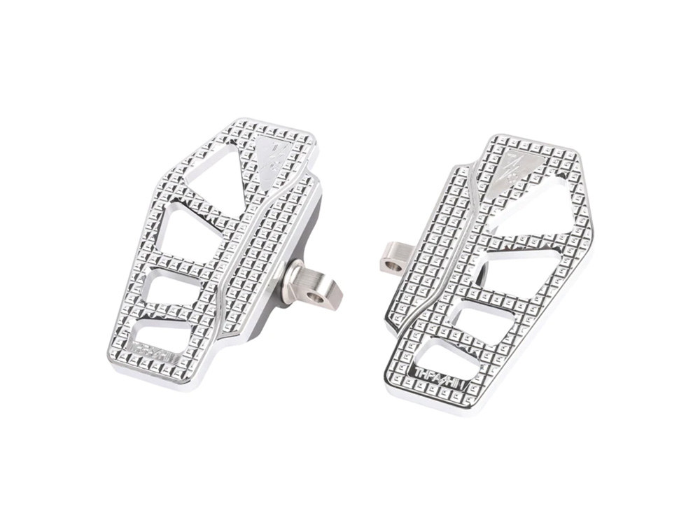 Apex Mini Floorboards with HD Male Mount - Chrome